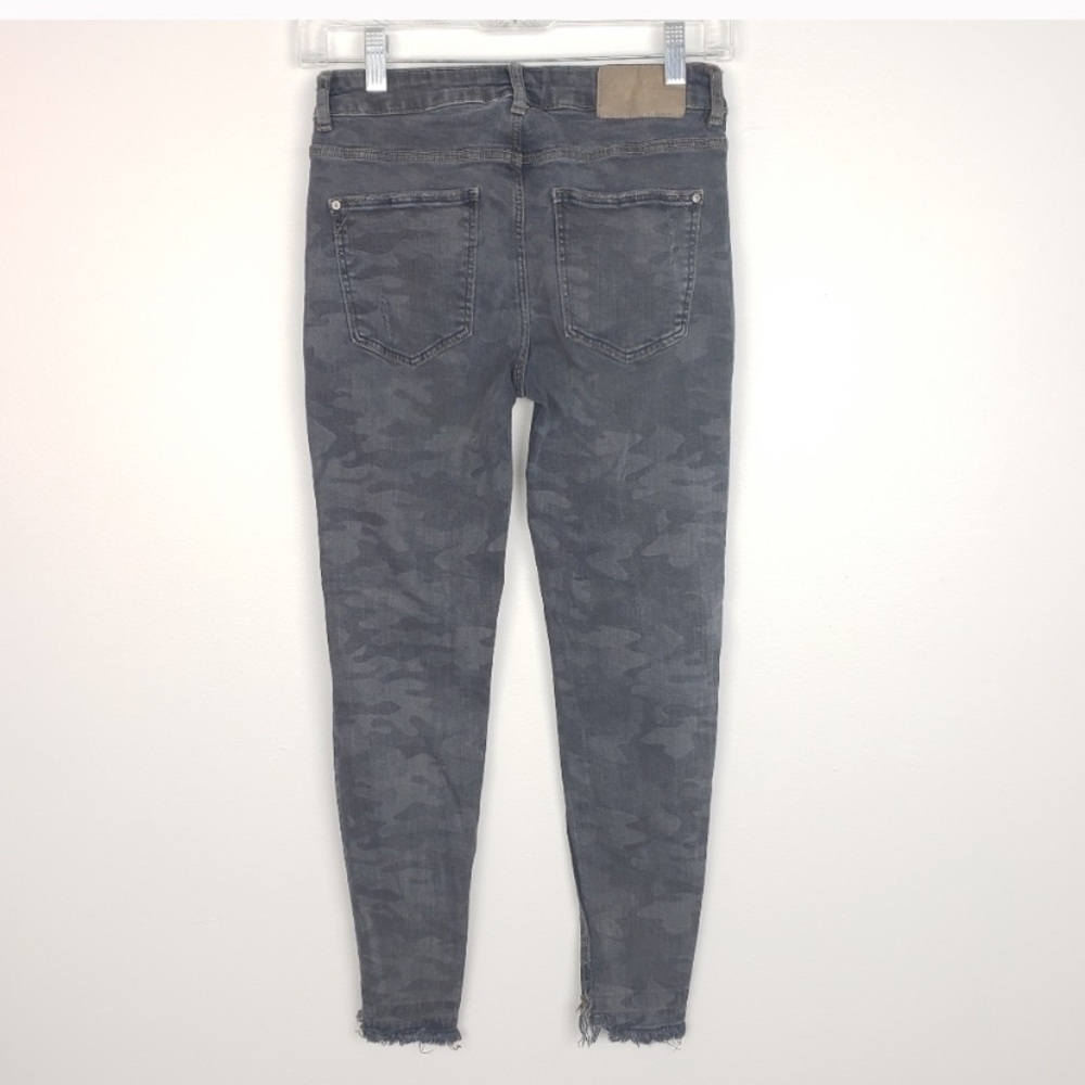 Zara grey camo jeans